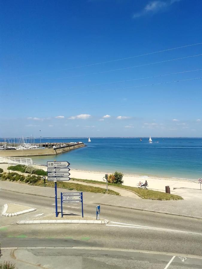 Appartement Confortable Avec Vue Sur La Mer A Quiberon 25 M² Exteriér fotografie